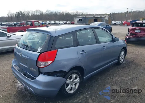 2004 Toyota Matrix Xr from USA, damaged, VIN 2T1KR32E94C245853